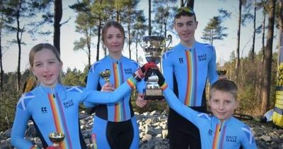 Steppingstones Youth Cycling Club wins club relay mountain biking championships