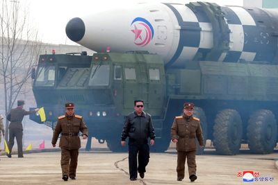 N.Korea media give Kim Jong Un 'Top Gun' treatment in missile coverage