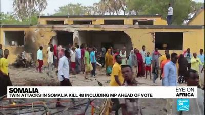 Dozens killed in twin attacks in Somalia ahead of elections