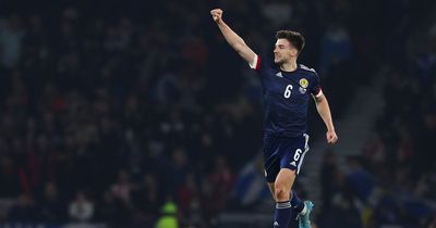 Why Arsenal star Kieran Tierney got angry during Scotland clash amid goalscoring breakthrough