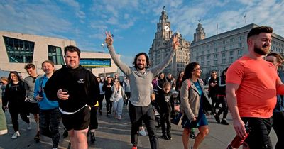 Joe Wicks shares memories of last visit to Liverpool on 5k walk with fans