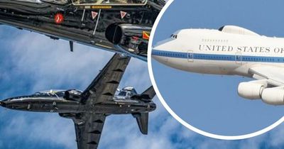 From the Doomsday plane to B-52s, the USAF and RAF planes roaring over the UK as war in Ukraine rages