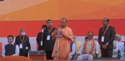 Yogi Adityanath takes oath as Uttar Pradesh chief minister for second term