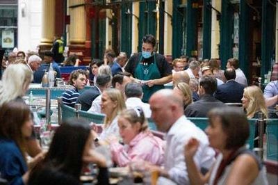 Rising costs push price of dining out in London up by 40%