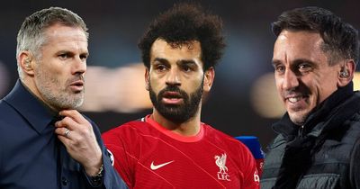 Gary Neville may get better of Jamie Carragher with Mohamed Salah prediction