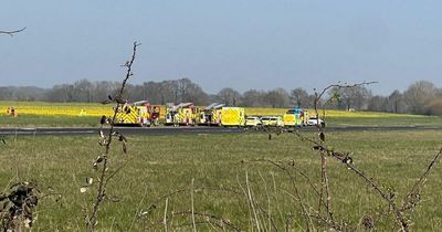 Man killed as plane attempts to land at airfield