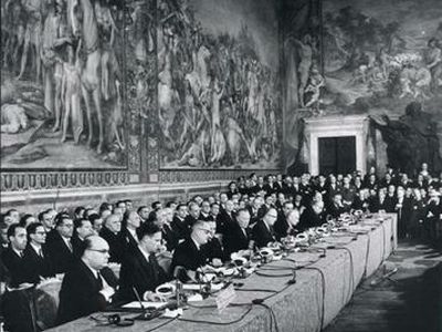 This Day In Market History: Treaty Of Rome Begins Europe's Economic Integration