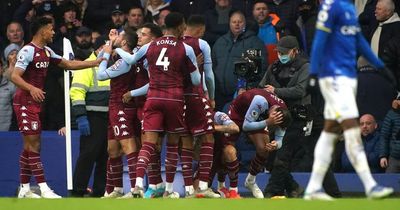 Everton fan banned for hurling Lucozade bottle at Aston Villa player