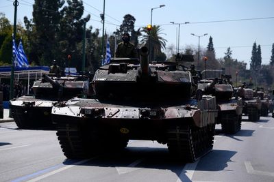 Greece: Independence Day parade held with spectators allowed