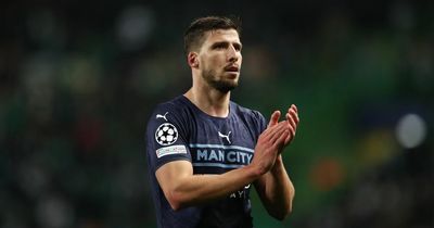 Ruben Dias sends upbeat message as Man City wait on hamstring injury