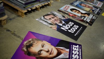 Turnout concerns loom large for French presidential election frontrunners