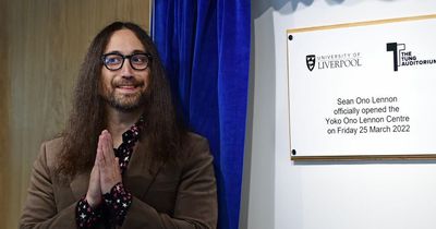 Sean Ono Lennon in Liverpool to open University's new Yoko Ono centre