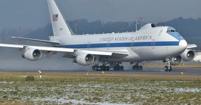 US sends nuke-proof Doomsday plane known as Flying Pentagon to the UK
