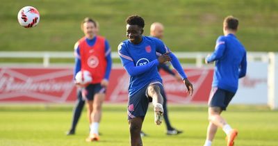 Confusion over Bukayo Saka Covid-19 test as Gareth Southgate 'not sure' why Arsenal star is out