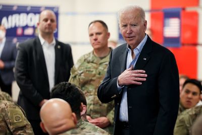 Biden says he was told he wasn’t allowed to go to Ukraine as he praises ‘backbone’ of Ukrainian people