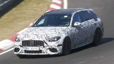 Mercedes-AMG C63 Wagon, Sedan Spied Squealing Tires At Nurburgring