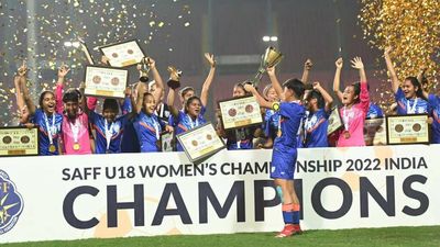 Indian team clinches SAFF U-18 Women's Championship title