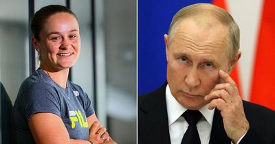 Vladimir Putin 'ruined Ash Barty's retirement plans' following invasion of Ukraine