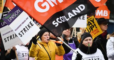 Striking Glasgow city council workers suspend action scheduled for next week