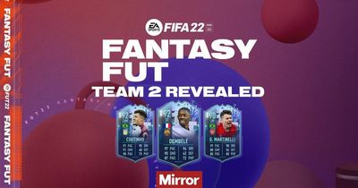 FIFA 22 Fantasy FUT Team 2 squad revealed with Ousmane Dembele and Gabriel Martinelli