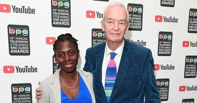 Jon Snow, 74, and wife Dr Precious Lunga, 47, take break from parenting to attend event