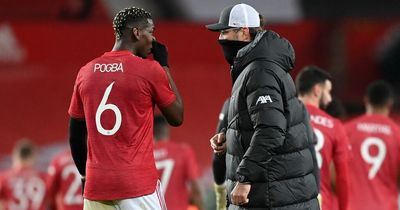 Paul Pogba sends Liverpool message to Manchester United after Mohamed Salah 'fixated' claim