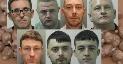 Drugs gang who flooded the North East with heroin and cannabis jailed for 33 years