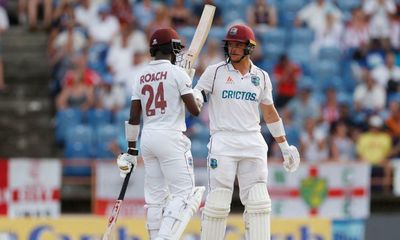 Joshua Da Silva stands firm to give West Indies narrow lead over England