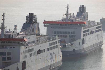 P&O ferry detained in Northern Ireland for being ‘unfit to sail’