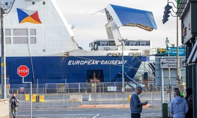 P&O ferry detained over crew training concerns, says coastguard agency