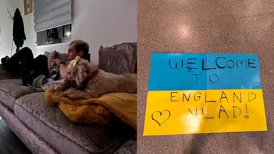 Briton welcomes Ukrainian refugee into his home after ‘torturous’ wait