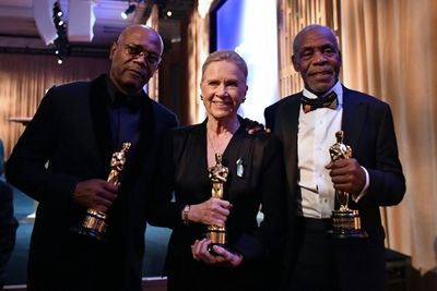 Box office titan Samuel L Jackson receives honorary Oscar