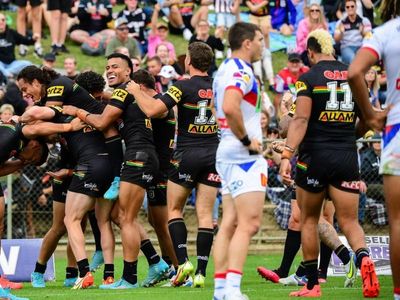 Penrith go top after NRL win over Knights