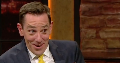 RTE's Ryan Tubridy close to tears as 'Tommy Tiernan interviews him' on Late Late Show in hilarious sketch