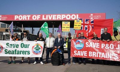 Protests at UK ports as calls grow for P&O Ferries boss to quit