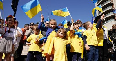 London's Ukraine war protest sees thousands take to streets against Putin's bloodshed