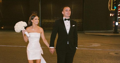 Ireland and Leinster star James Lowe marries long-term partner Arnica Palmer