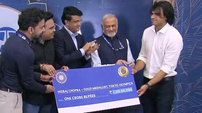 BCCI honours Olympians, including gold medallist Neeraj Chopra, ahead of IPL opener