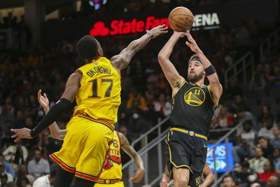 NBA Twitter reacts to Warriors dropping loss vs. Hawks despite 37 points from Klay Thompson