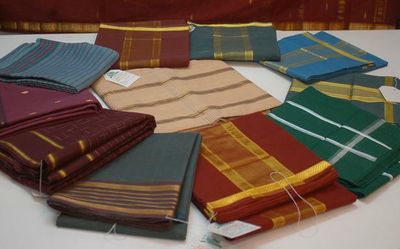 GI tag sought for Woraiyur cotton sari