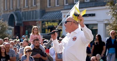 Police presence in Newcastle as demonstrators call for 'end to vaccination process'