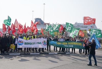 RMT union plans Cairnryan port blockade to protest over P&O sackings