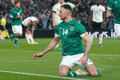 Alan Browne scores late equaliser as Republic earn home draw against Belgium