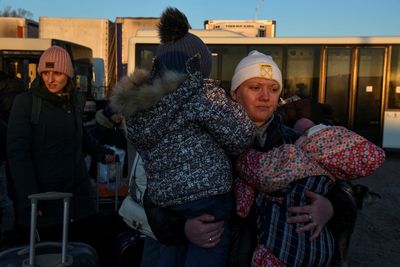Ukraine says 5,208 people were evacuated from cities on Saturday
