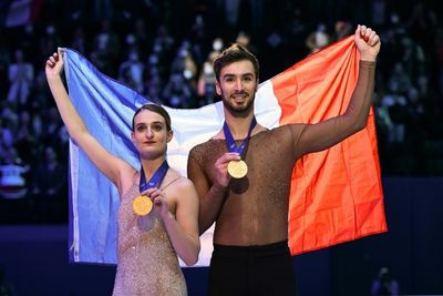 French ice dancers Papadakis, Cizeron win fifth world gold