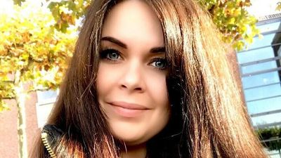 Olesya fled Ukraine for the US just weeks before giving birth. She's already planning her return