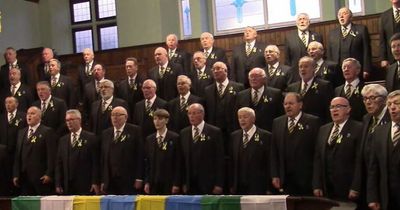 Watch Welsh male choir perform You'll Never Walk Alone for the people of the Ukraine