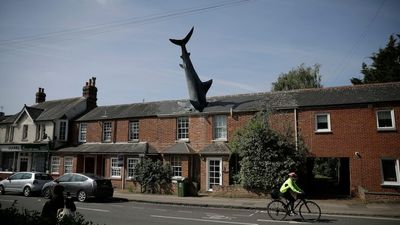 Shark house owner dismayed at father's anti-war artwork getting protected status by Oxford City Council