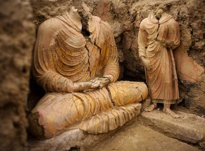 With eye to China investment, Taliban now preserve buddhas