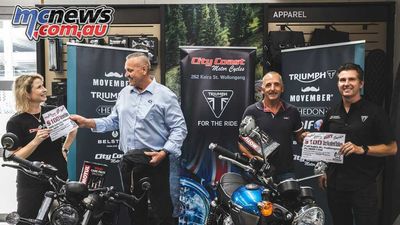 The DGR Awarded Its Biggest Donors In 2021 With Triumph Bikes